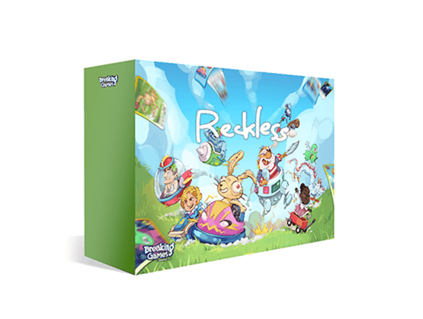 Game art and portfolio cover for Reckless (Web).